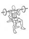 Shoulder press, barbell